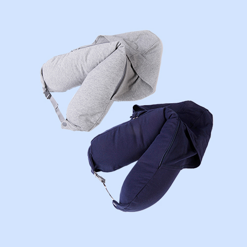 無(wú)印款連帽U型頸枕
